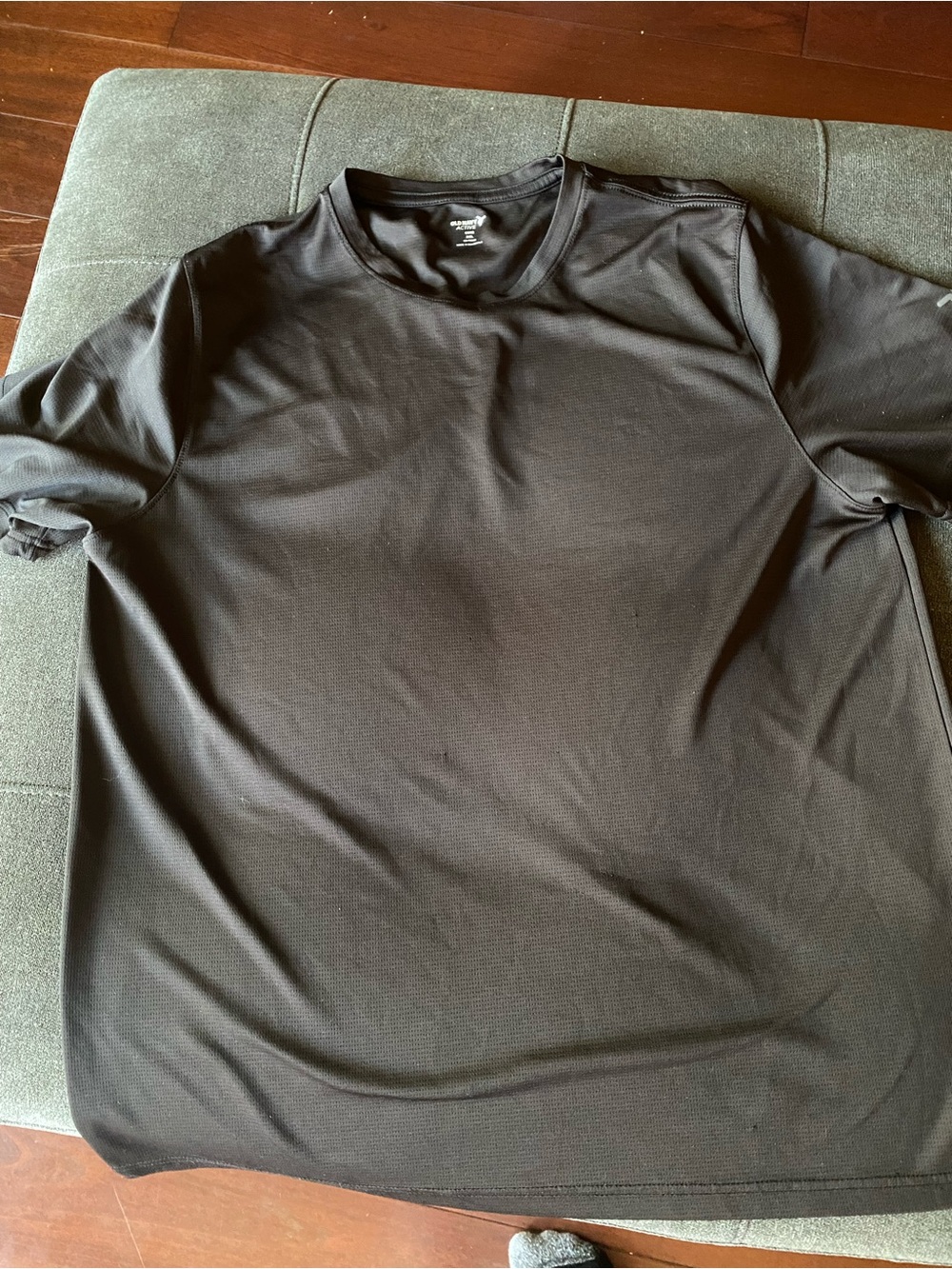 Old Navy Black Short Sleeve Crew Neck Tee